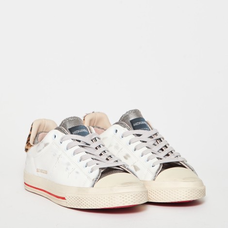 Sneakers Starless low in pelle bianca