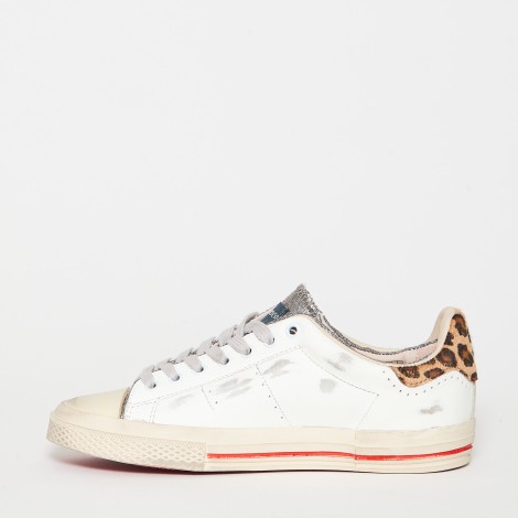 Sneakers Starless low in pelle bianca