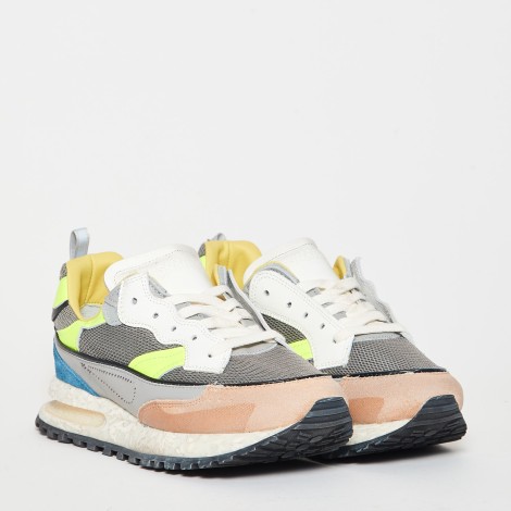 Sneakers Threedom zero in pelle multicolor