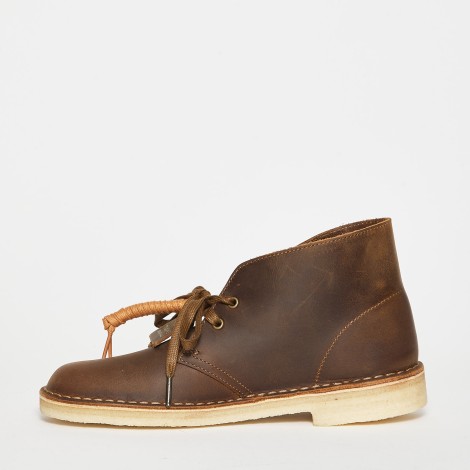 Polacco Desert Boot in pelle marrone