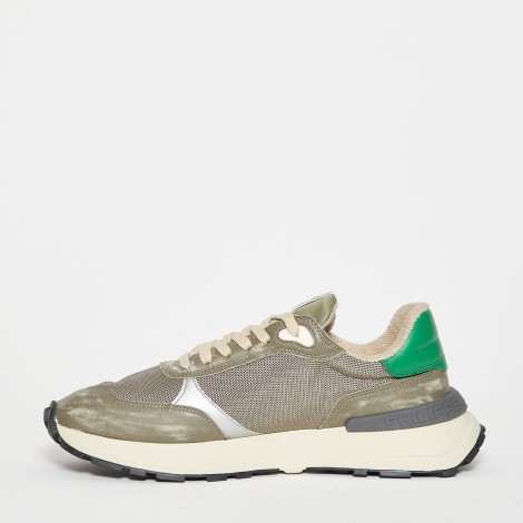 Sneakers Antibes in suede, nylon e pelle eco-friendly