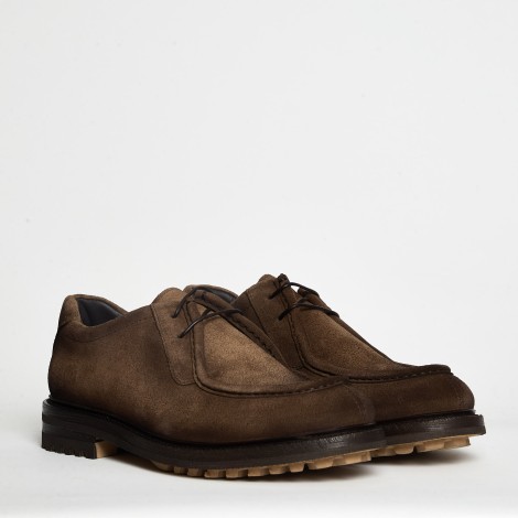 Scarpa norvegese 674-196 in pelle tabacco