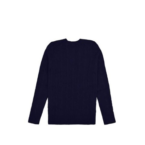 MAGLIA IN CASHMERE A TRECCE