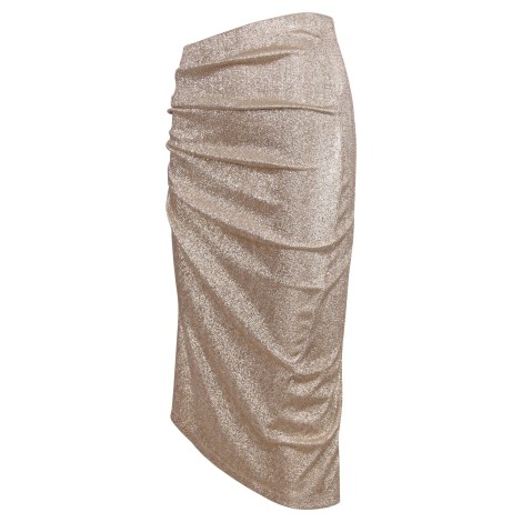 Paco Rabanne Ruffled Viscose Skirt 40