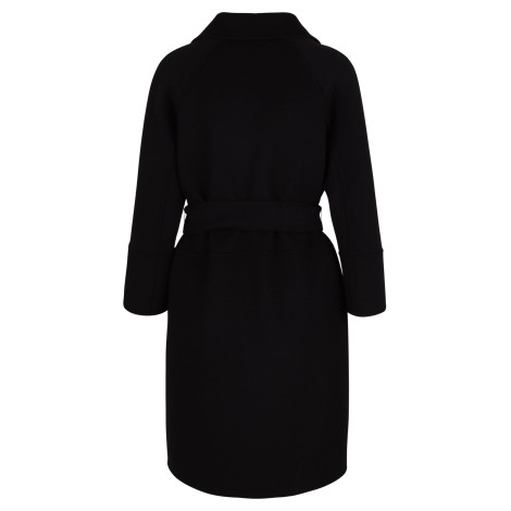 'S Max Mara 'Arona' Midi Coat with Matching Belt 44