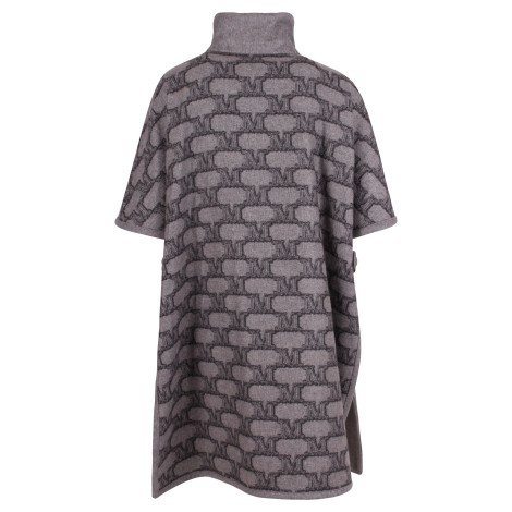 Max Mara 'Zenica' Cashmere and Wool Cape U