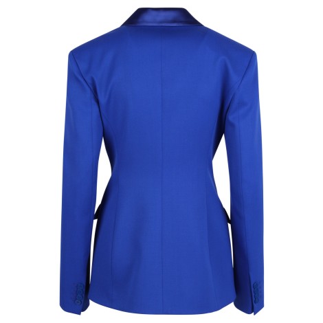 The Attico 'Blue' Single-Breasted Blazer 42