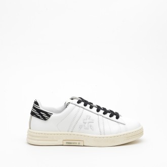 Sneakers in pelle bianca