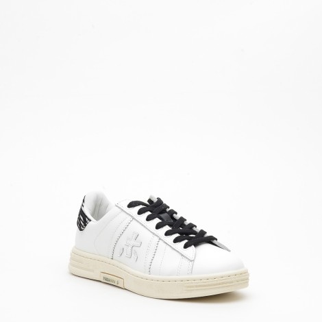 Sneakers in pelle bianca