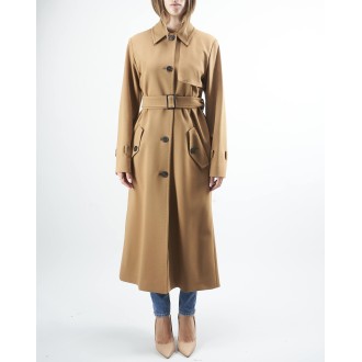 MAX MARA STUDIO Cappotto con cintura Max Mara Studio