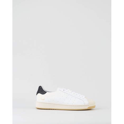 DATE Sneakers Base Calf White Black D.A.T.E.