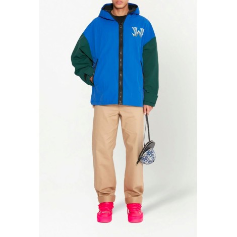 JW ANDERSON Parka color-block con logo