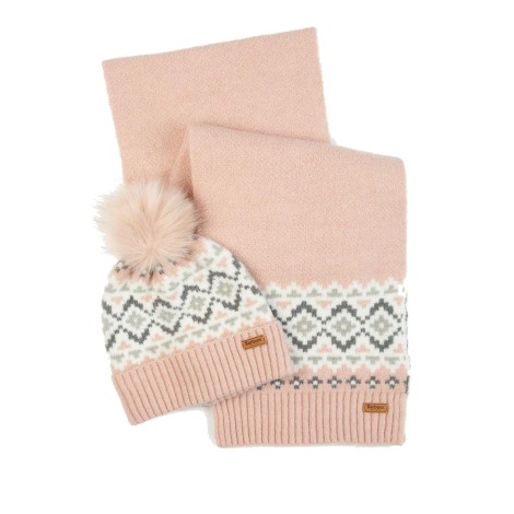 BARBOUR eden fairisle beanie