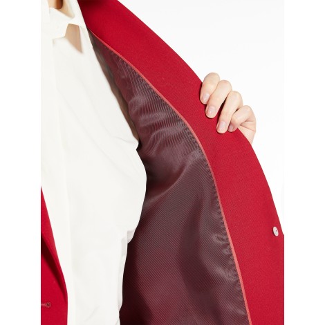 MAX MARA WEEKEND BLAZER FUTURA IN LANA ROSSA 50460126600014