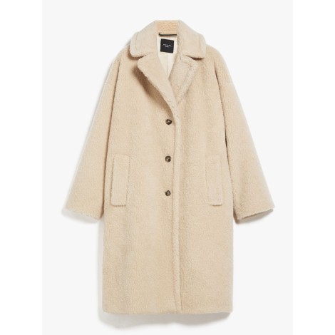 MAX MARA WEEKEND CAPPOTTO SALMOINE IN LANA BEIGE 50160323600005