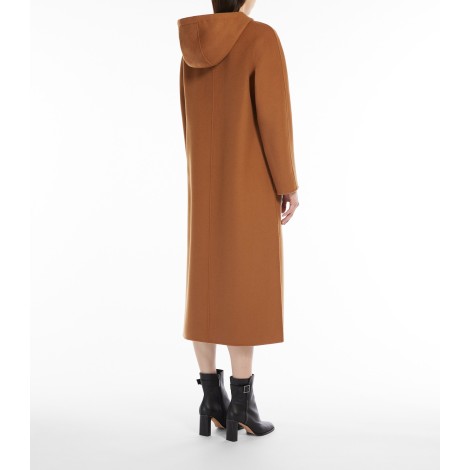 MAX MARA STUDIO CAPPOTTO GIULIA IN LANA, CACHEMIRE E SETA MARRONE60160129600048