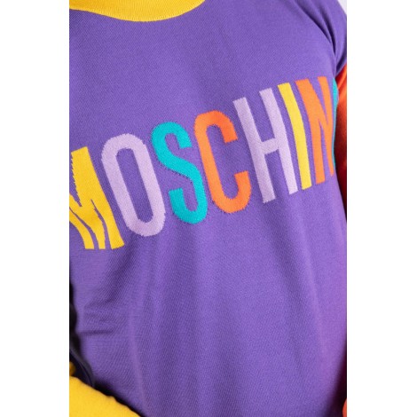 MOSCHINO Pullover in lana color Block