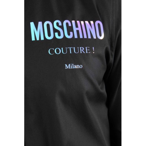 MOSCHINO Camicia in popeline con logo