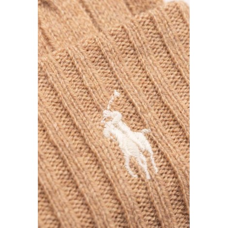 POLO RALPH LAUREN Berretto in lana e cashmere a trecce