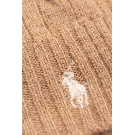 POLO RALPH LAUREN Sciarpa in lana e cashmere a trecce