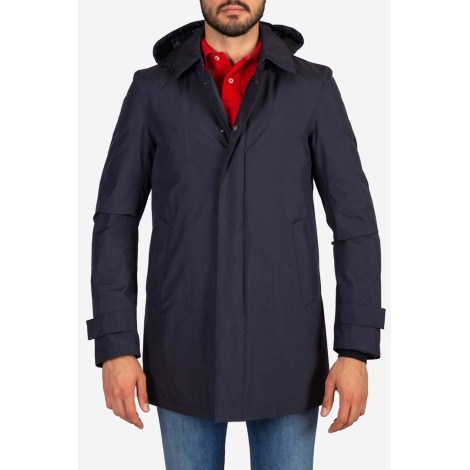 HERNO Impermeabile Carcoat Laminar Gore-Tex 2Layer