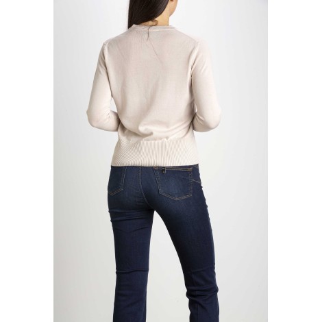 SLIM SHIRT ROUND NECK M/L