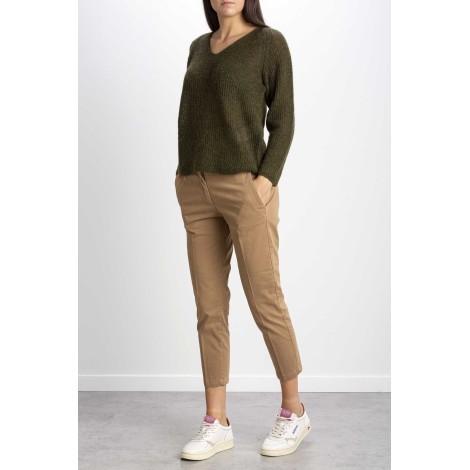 WINTER COTTON CIGARETTE TROUSERS