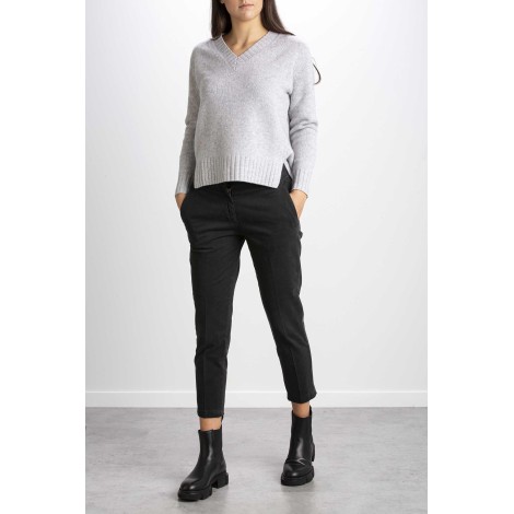 WINTER COTTON CIGARETTE TROUSERS