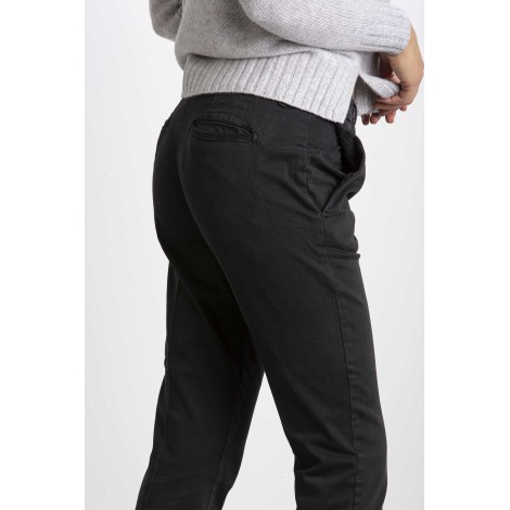 WINTER COTTON CIGARETTE TROUSERS