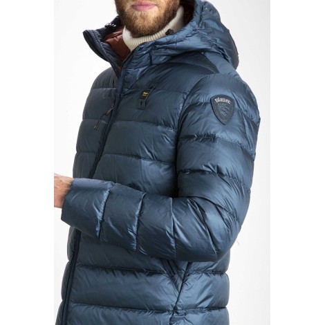 DOWN JACKET WITH SERGIO CAP