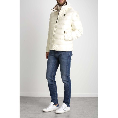 DOWN JACKET WITH SERGIO CAP