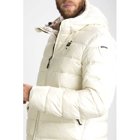 DOWN JACKET WITH SERGIO CAP