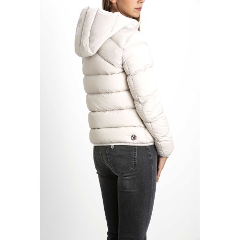 STRETCH DOWN JACKET WITH CAP