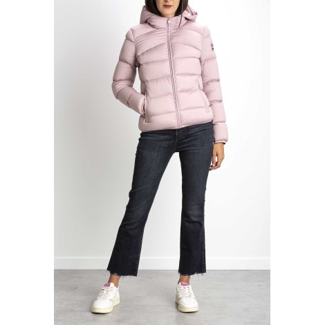 STRETCH DOWN JACKET WITH CAP