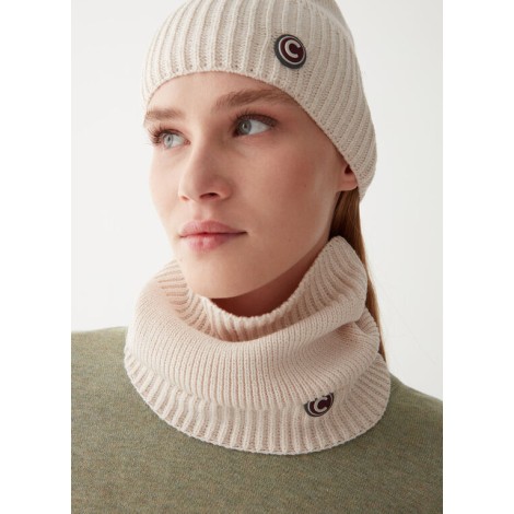 CHENILLE NECK WARMER WITH LUREX WIRE