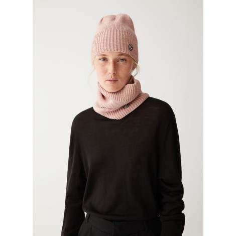 CHENILLE NECK WARMER WITH LUREX WIRE