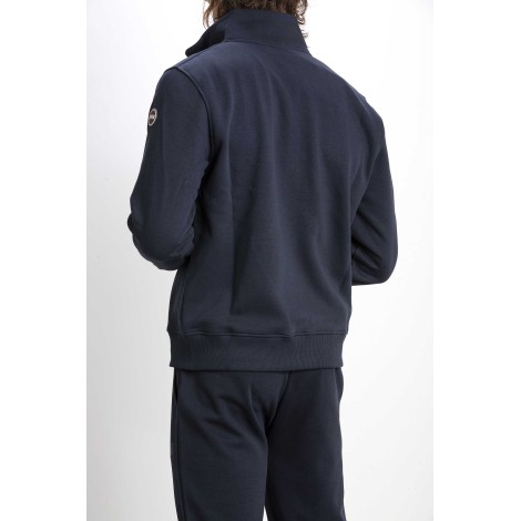 FULL ZIP SWEATSHIRT WITH WARMERS POCKET