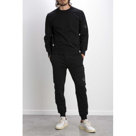 Diagonal Raised Fleece Sweatshirt