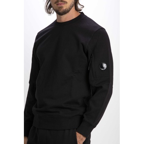 Diagonal Raised Fleece Sweatshirt