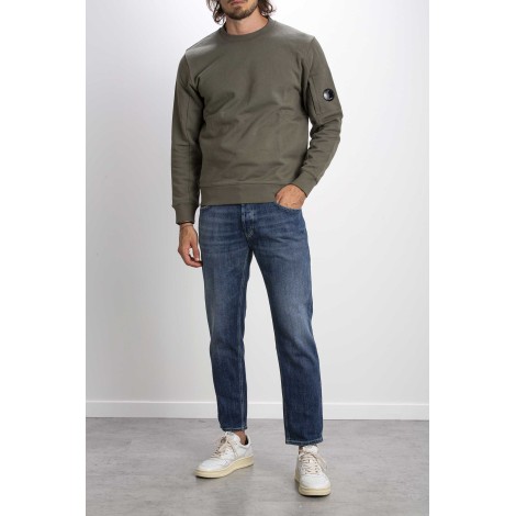 Diagonal Raised Fleece Sweatshirt