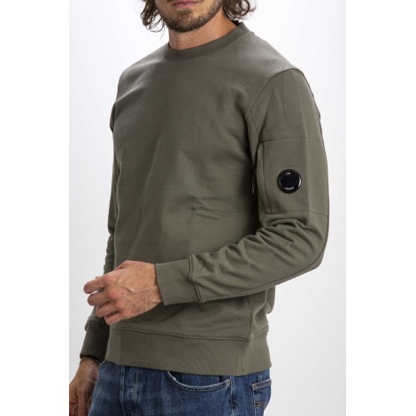 Diagonal Raised Fleece Sweatshirt