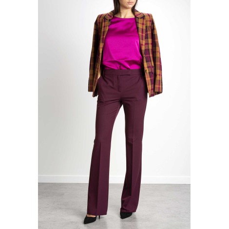 FLARE TROUSERS <b>\STRAW\</b>