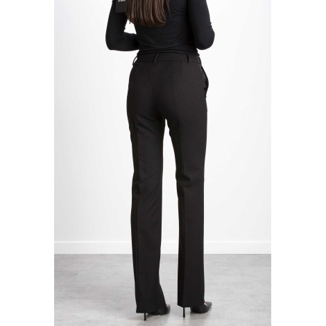 FLARE TROUSERS <b>\STRAW\</b>