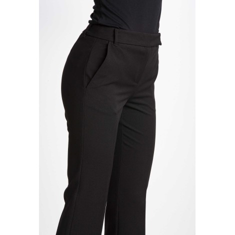 FLARE TROUSERS <b>\STRAW\</b>