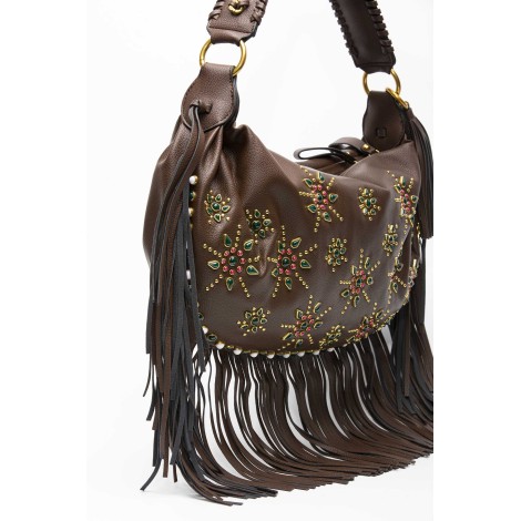 FRINGES STAR MOON BAG