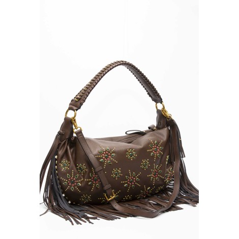 FRINGES STAR MOON BAG