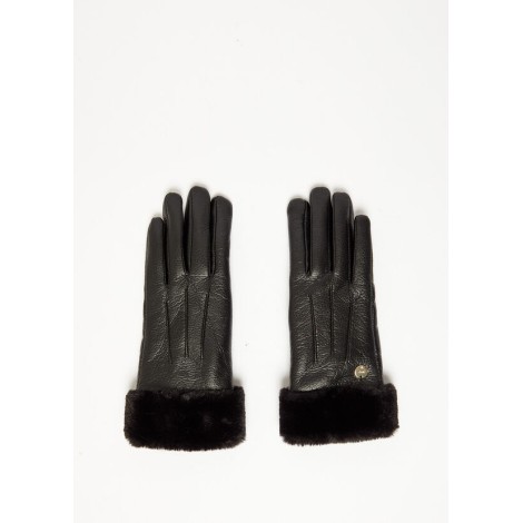 GLOVE WITH FUR FAKE EDGE