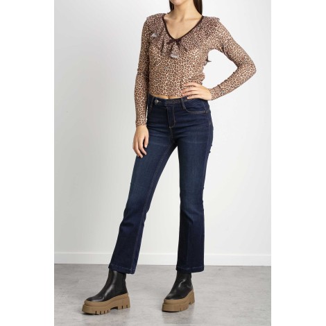 FLARE BOTTOM UP JEANS