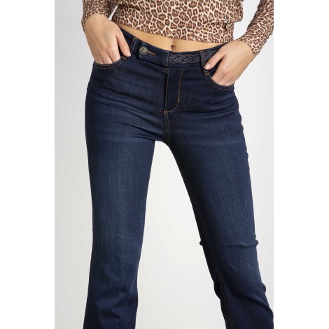 FLARE BOTTOM UP JEANS