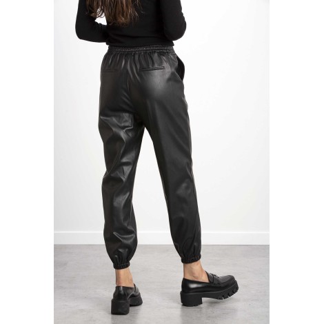 Trousers in coated fabric